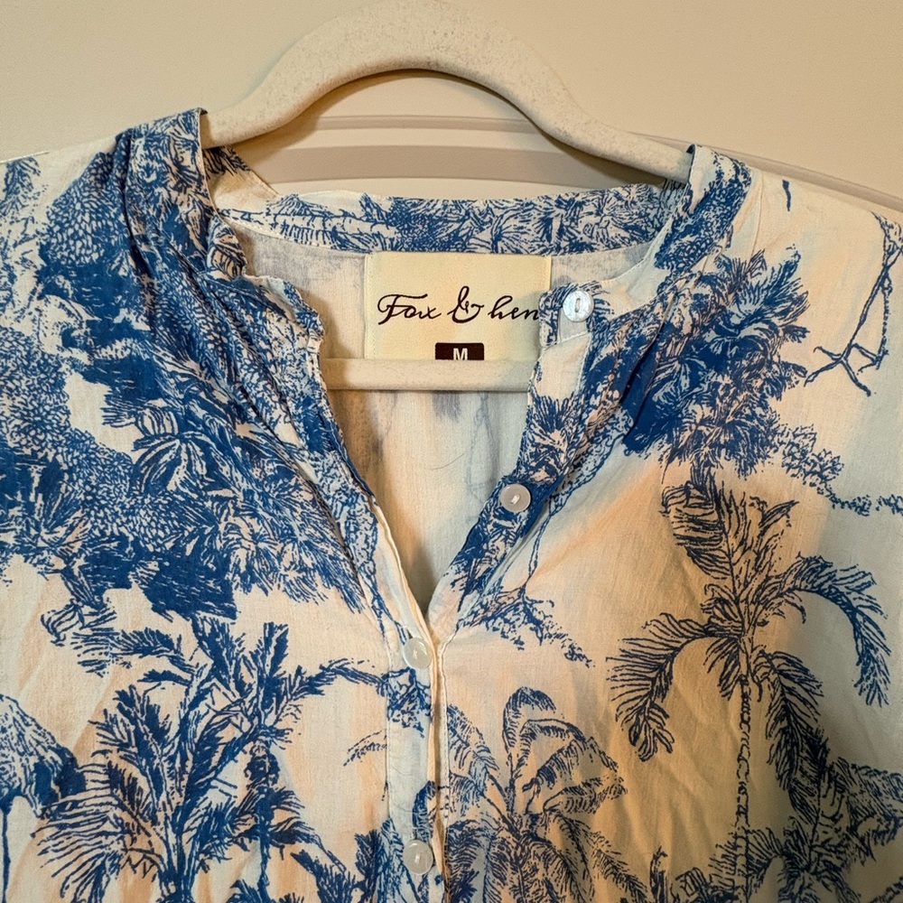 Fox & Hen Blue Dress Medium